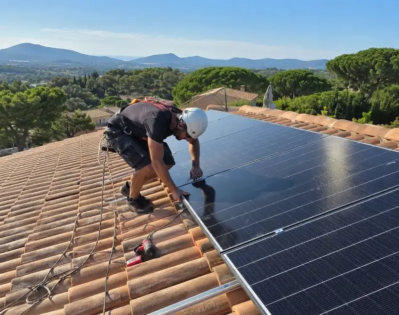 Installateur panneaux solaires Montaner — pose photovoltaïque sur toiture