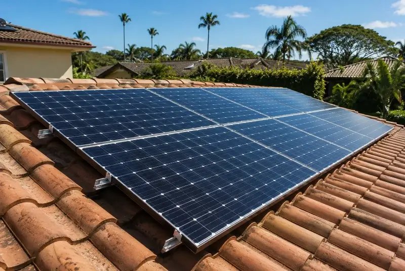 Installation de panneaux solaires à Montaner